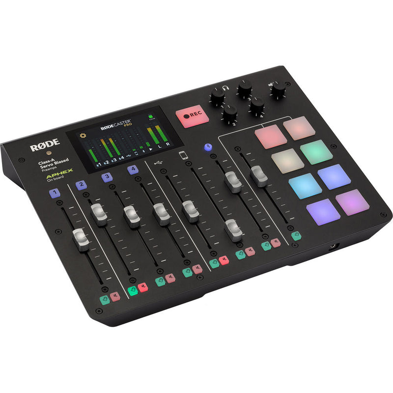 RODE Rodecaster Pro Integrated Podcast Production Studio - RODECASTERPRO