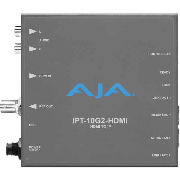 AJA IPT-10G2-HDMI Bridging HDMI to SMPTE ST 2110 Video and Audio - IPT-10G2-HDMI