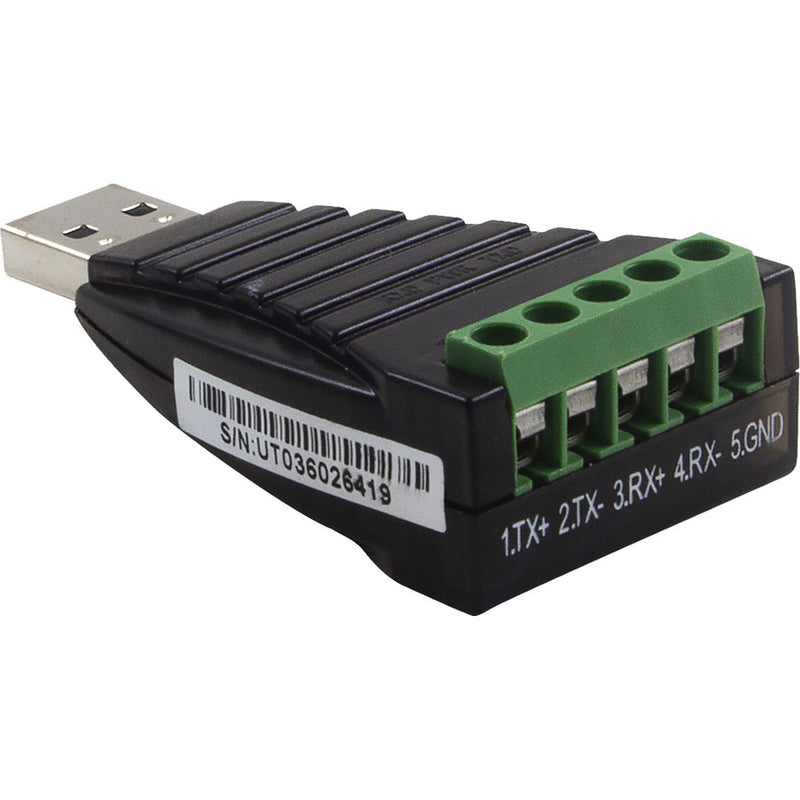 Marshall Electronics CV-USB-RS485 USB to RS485 Adaptor Converter with Marshall Camera Control Software (Windows)