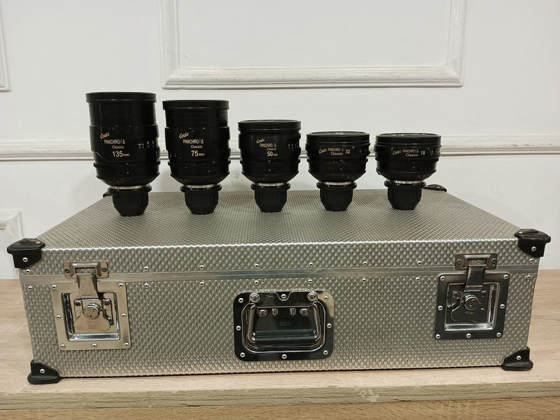 USED Cooke Panchro/I Classic FF 5 Lens Set