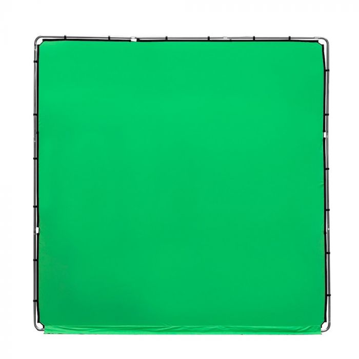 Lastolite StudioLink Chroma Key Green Screen Kit 3 x 3m (Includes Frame for Curtain) - LL LR83350