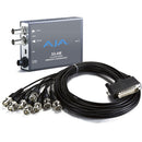 AJA 8-Channel AES Embedder/Disembedder with BNC Breakout Cable - 3G-AM-BNC