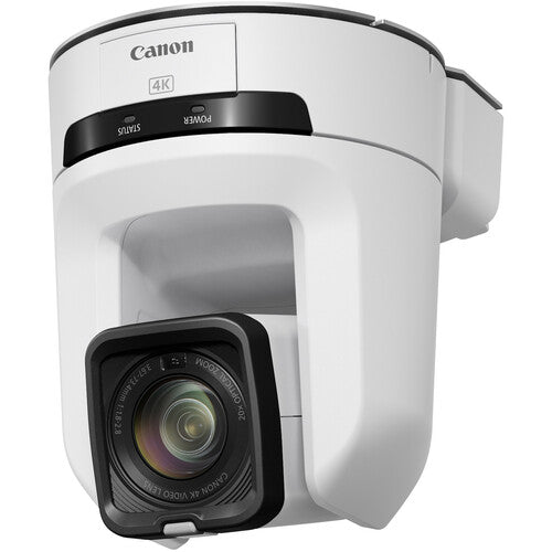 Canon CR-N300 4K UHD 30P NDI PTZ Camera with 20x Zoom White