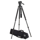 Miller 3726 CX6 Solo 75 2 Stage Alloy Tripod Kit - MIL-3726