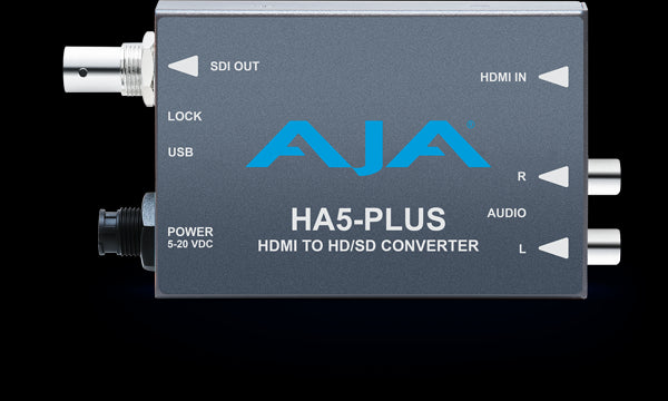 AJA HA5-Plus HDMI to HD/SD Mini Converter - HA5-PLUS-R0