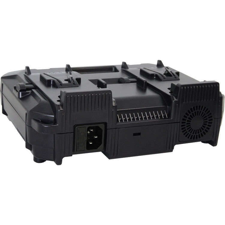 IDX VL-2000S 2-Channel ENDURA Simultaneous Li-ion V-Mount Battery Charger with 100W DC Output & LIFE PLUS Mode