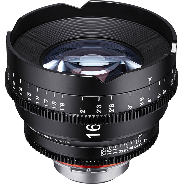 XEEN CINE 16mm T2.6 4K Ultra Wide-angle Cine Lens Full Frame Sony FE Mount - 7982