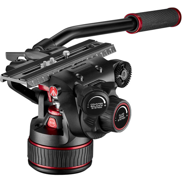 Manfrotto Nitrotech 612 Fluid Video Head With Continuous CBS - MVH612AH