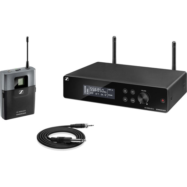 Sennheiser XSW 2-CI1-GB XS Wireless 2 Guitar / Bass Instrument Wireless Set Instrument cable Receiver Bodypack Transmitter - 507141