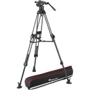Manfrotto Nitrotech 612 series with 645 Fast Twin Carbon Tripod - MVK612TWINFC