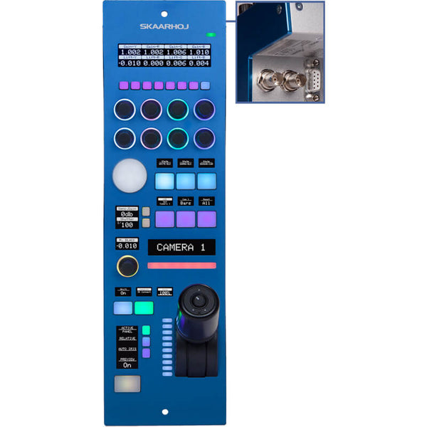SKAARHOJ RCPv2 Universal Broadcast Remote Control Panel with SDI Shield - RCP-JOY-S-V2 (BUILT TO ORDER)