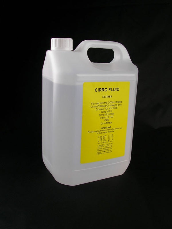 CIRRO Mist Fluid 5 Litre Bottle - FLUID5