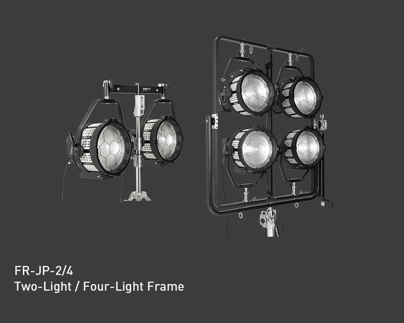 NANLUX Evoke Four Light Frame with Junior Pin - FR-JP-4