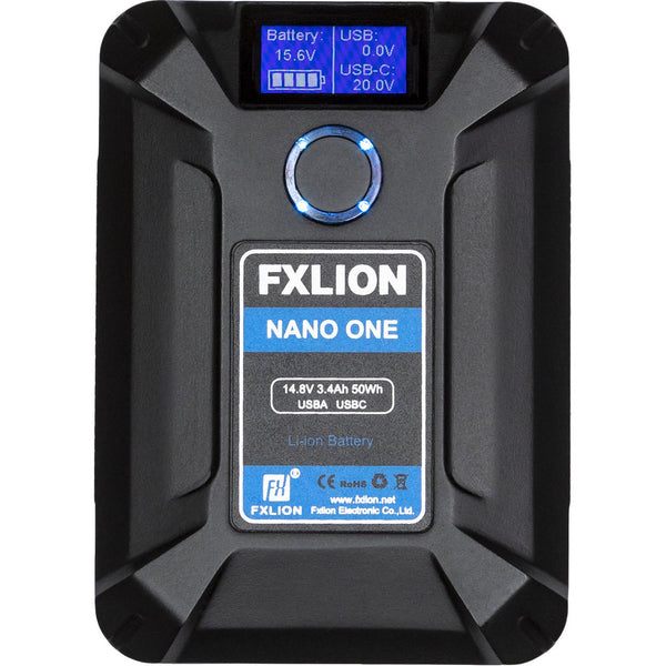 FXLION NANO ONE 14.8V 50Wh V-Mount Battery