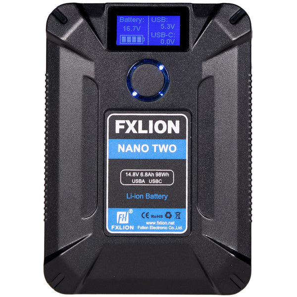 FXLION NANO TWO 14.8V / 98Wh V-Mount Battery (FX LION)