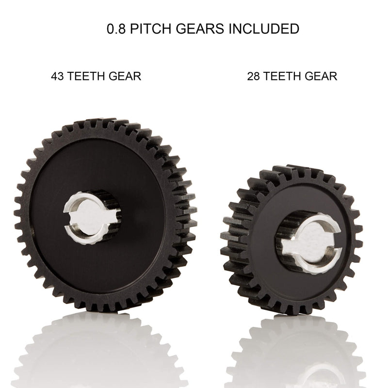 SHAPE G028-0.8PRO 0.8mm Pitch 28 Teeth Aluminium Gear for FFPRO - SH-G028-0.8PRO
