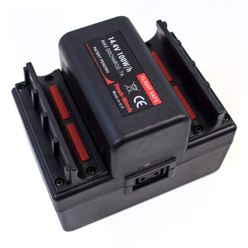 EX-DEMO Hawk-Woods GR100 Gripper Battery with GR1C Charger