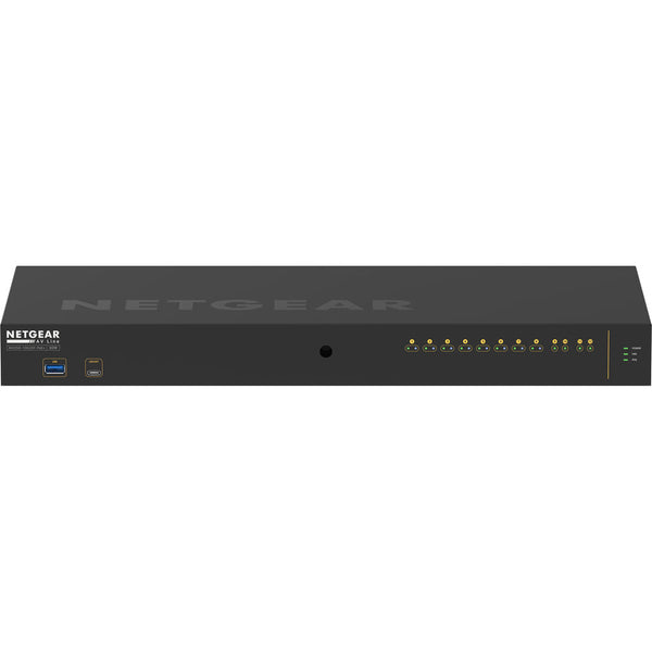 NETGEAR AV Line M4250 Series 1G AV over IP Managed Switch - 8 ports PoE+ (240W) for multi-switch audio and video - GSM-4212PX