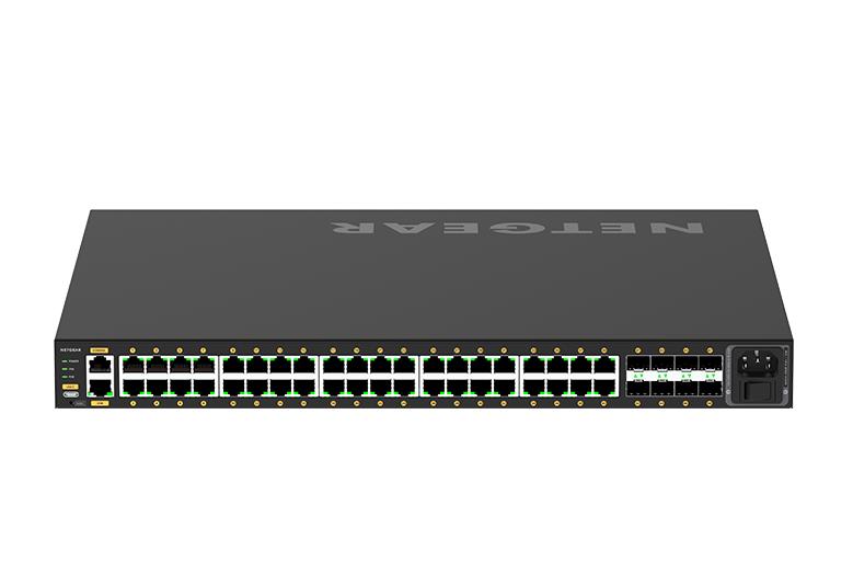 NETGEAR AV Line M4250-40G8F-PoE+ (GSM4248P)  40x1G PoE+ 480W and 8xSFP Managed Switch