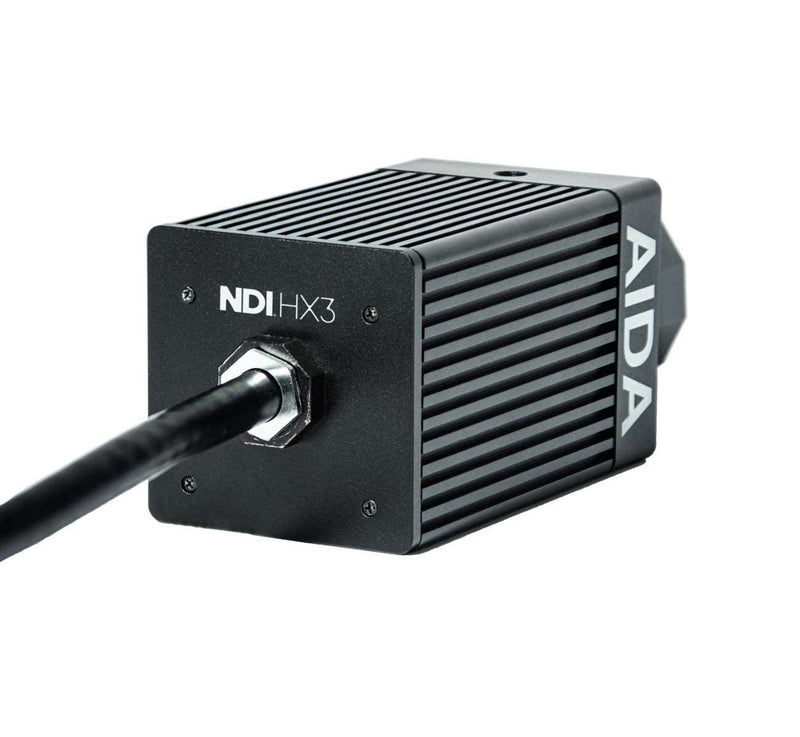 AIDA HD-NDI3-IP67 Full-HD 120fps NDI|HX3/IP/SRT PoE Weatherproof POV Camera