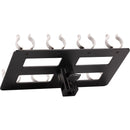 Nanlite PavoTube Quad Bank 4 tube mount with Gooseneck 5/8in Reciever - HD-T12-4-BHG