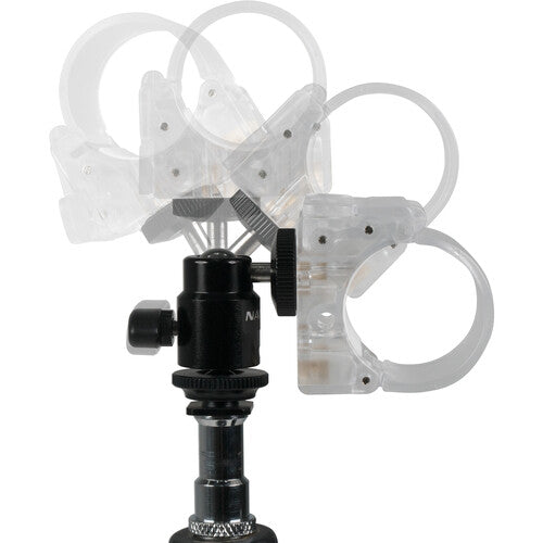 Nanlite PavoTube T12 Tube Holder With Mini Ball Head - HD-T12+BH