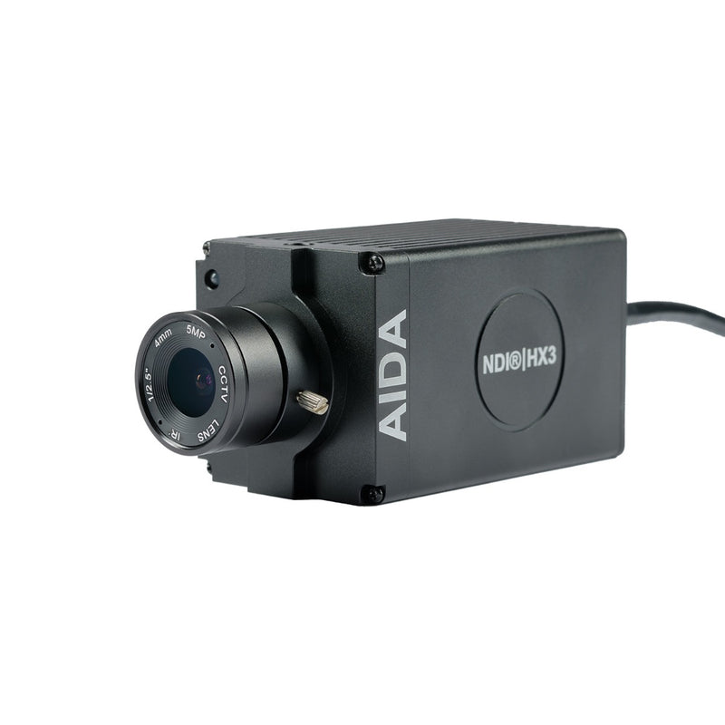 AIDA HD-NDI3-120 Full-HD 120fps NDI|HX3/IP/SRT PoE POV Camera