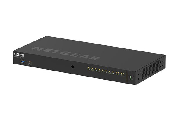 NETGEAR AV Line M4250-10G2F-PoE+ (GSM4212P)  8x1G PoE+ 125W 2x1G and 2xSFP Managed Switch