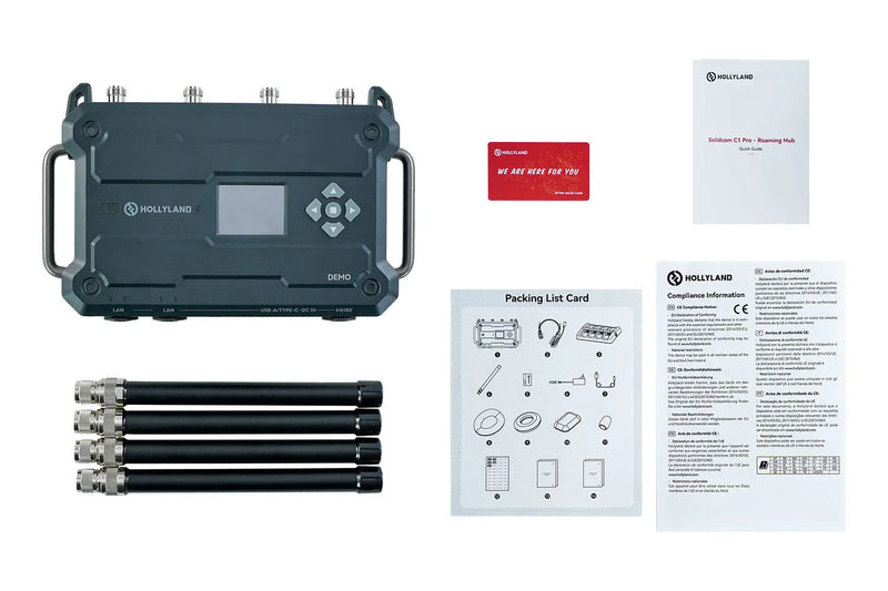 Hollyland Solidcom Roaming Hub (V-Mount/Gold Mount)