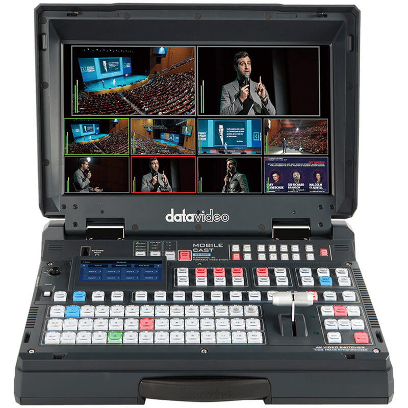 DATAVIDEO HS-4000 All-in-One PRO Broadcast 4K Video Switcher - DATAHS4000