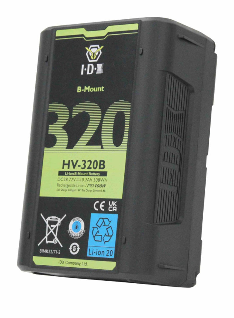 IDX HV-320B 275Wh 28V B-Mount Battery