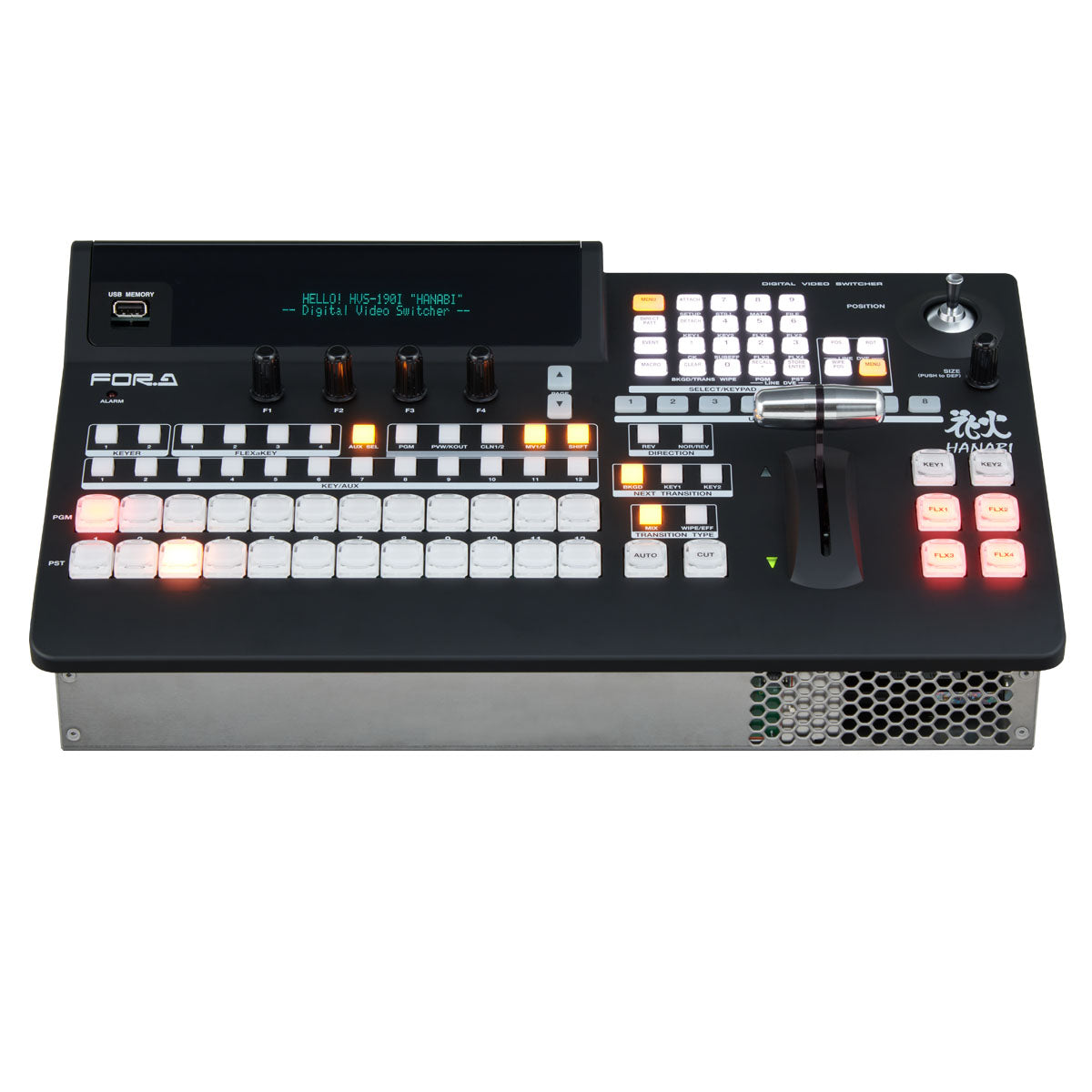FOR-A HVS-190I 1 M/E SD/HD Integrated Video Switcher with NDI ...