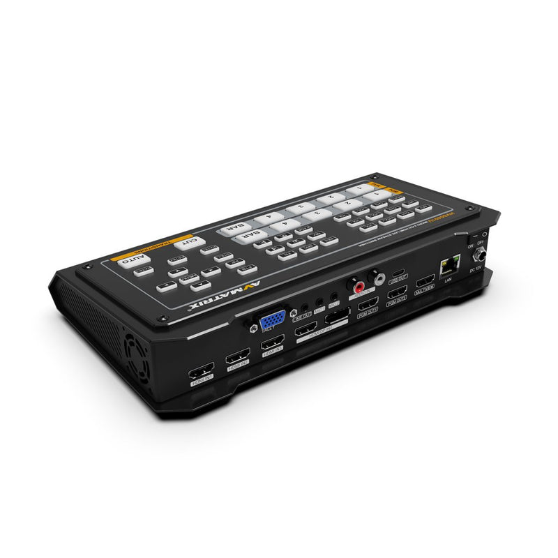 AVMatrix HVS0401U Micro 4-Channel HDMI/ DP Streaming Video Switcher