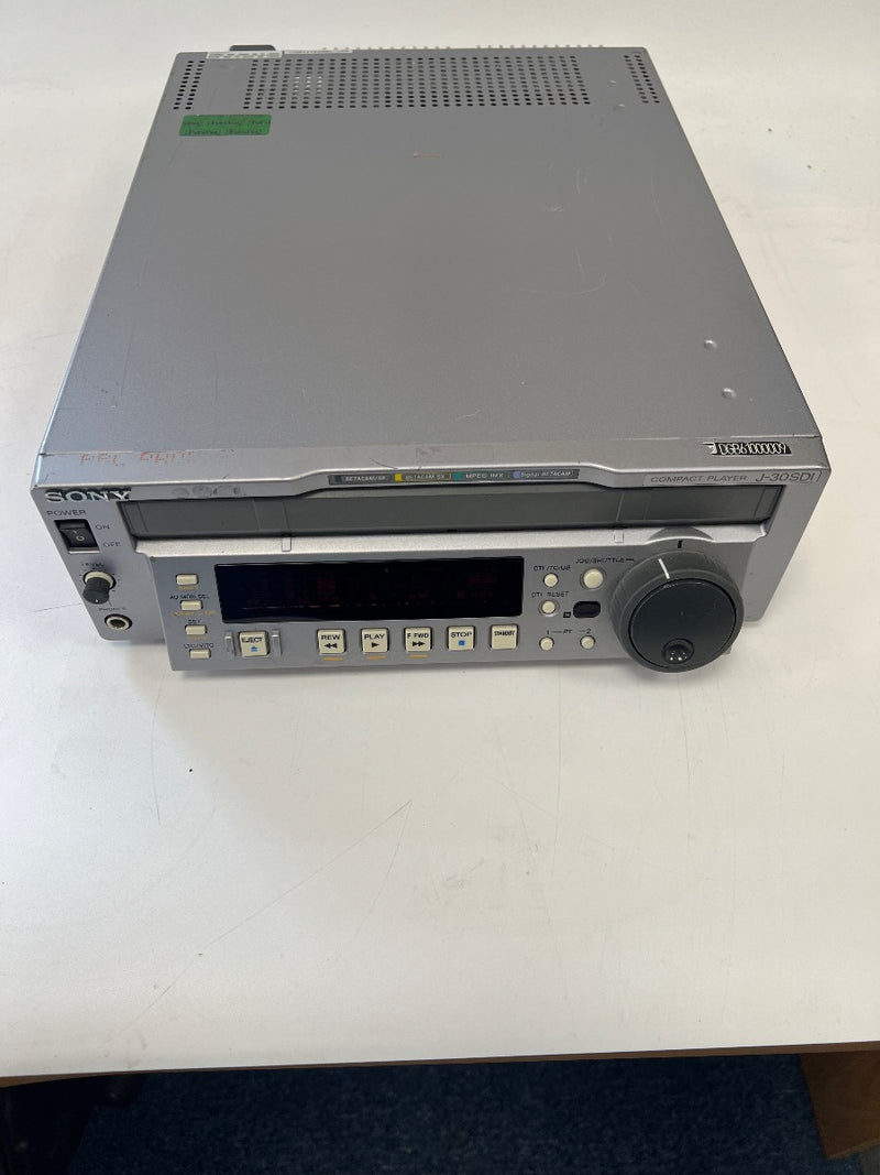 SONY J-30SDI Compact Digital Betacam Player with SDI (USED) - J-30SDI-USED