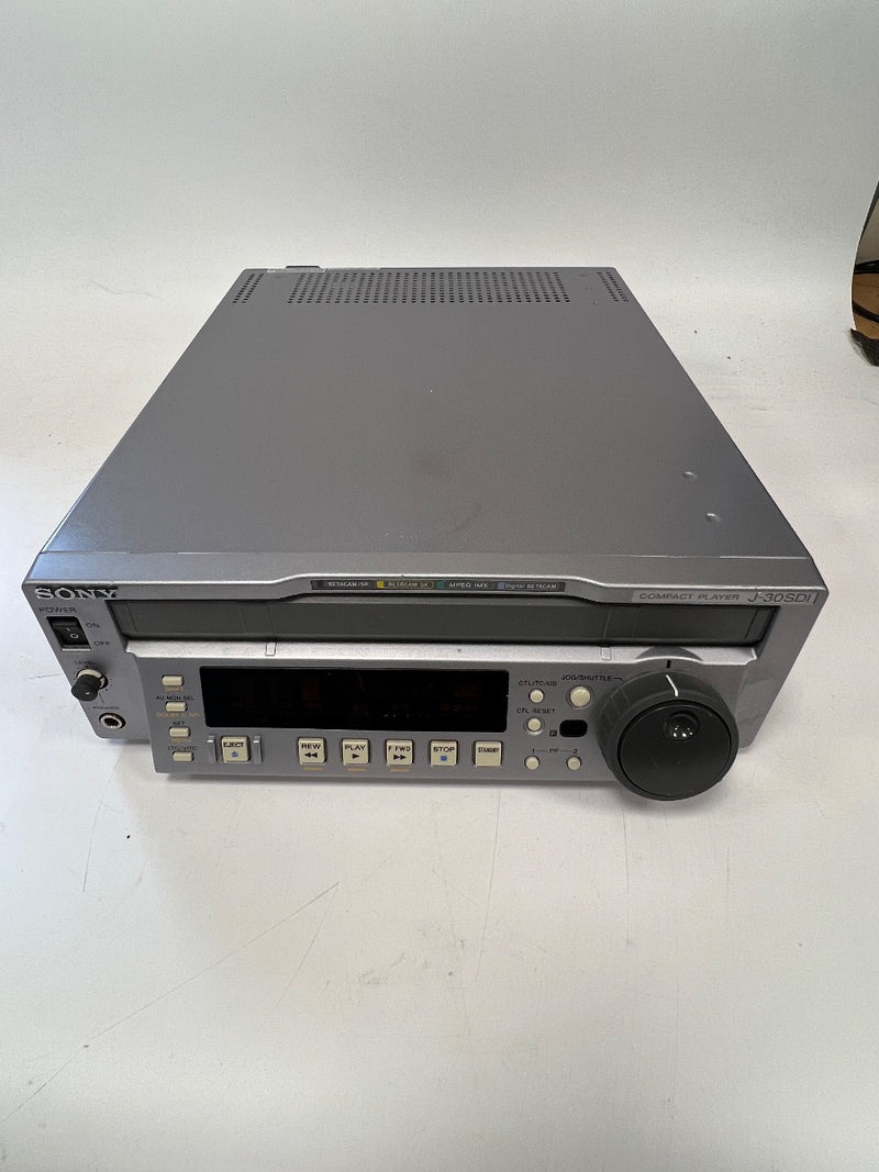 SONY J-30SDI Compact Digital Betacam Player with SDI (USED) - J-30SDI-USED-1