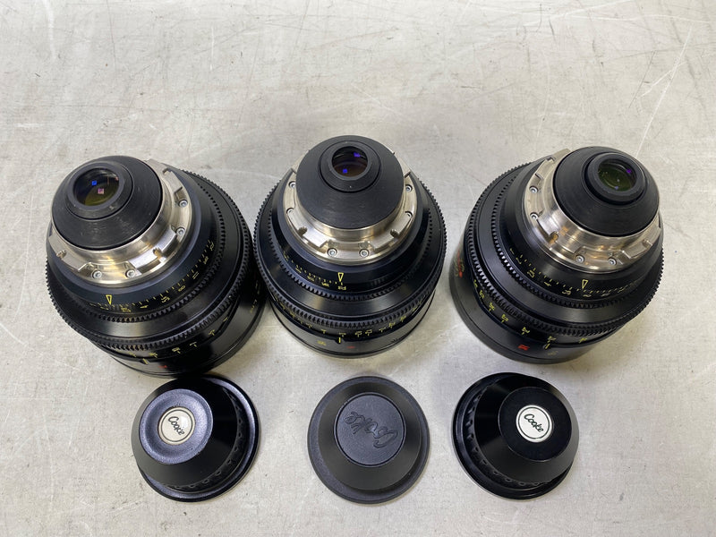Cooke SK4 Super 16 Lenses 6mm 9.5mm & 12mm (USED)