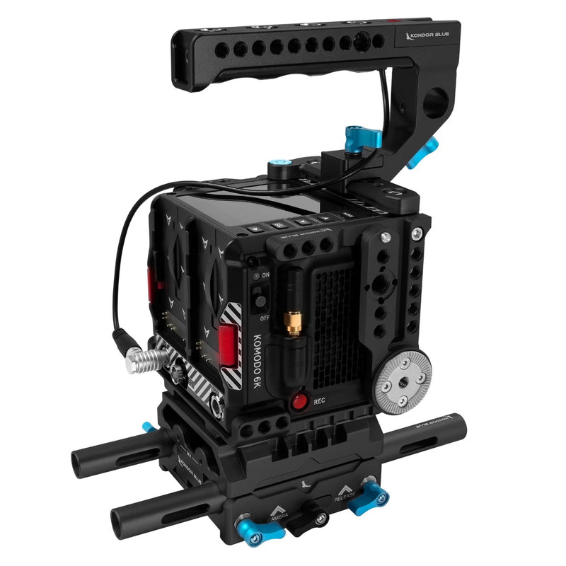 Kondor Blue RED Komodo Base Rig Black - KONKOMBaserigBk