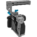 KONDOR BLUE Panasonic DC-S5II/X Cage w/ Top Handle SPACE GRAY - KONPS5II