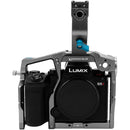 KONDOR BLUE Panasonic DC-S5II/X Cage w/ Top Handle SPACE GRAY - KONPS5II