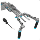 Kondor Blue Shoulder Rig Pro/ V Mount SPACE GRAY - KONSPAVPR