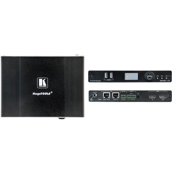 Kramer Electronics KDS-DEC7 AVoIP Decoder for 4K60 4:2:0 HDR10 over 1G Network