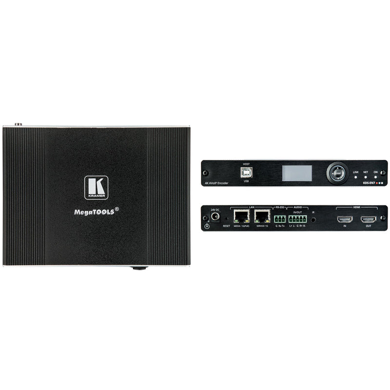 Kramer Electronics KDS-EN7 AVoIP Encoder for 4K60 4:2:0 HDR10 over 1G Network