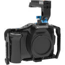 Kondor Blue Blackmagic Pocket 6K Pro and G2 Cage w/ Top Handle Black - KONBMPCC6KPBk