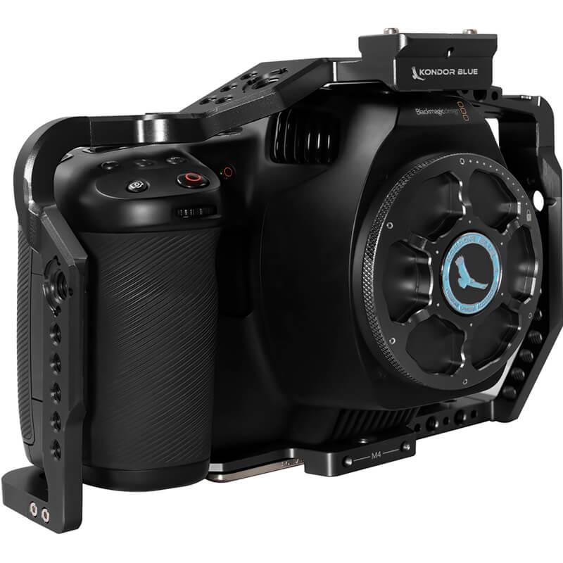 Kondor Blue Blackmagic Pocket 6K Pro and G2 Cage BLACK - KONBMPCC6KPCOBk