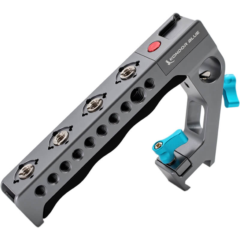 Kondor Blue Remote Trigger Top Handle for Cameras (Sony/Canon/Panasonic/Blackmagic/ZCam) SPACE GREY - KONCAGETH