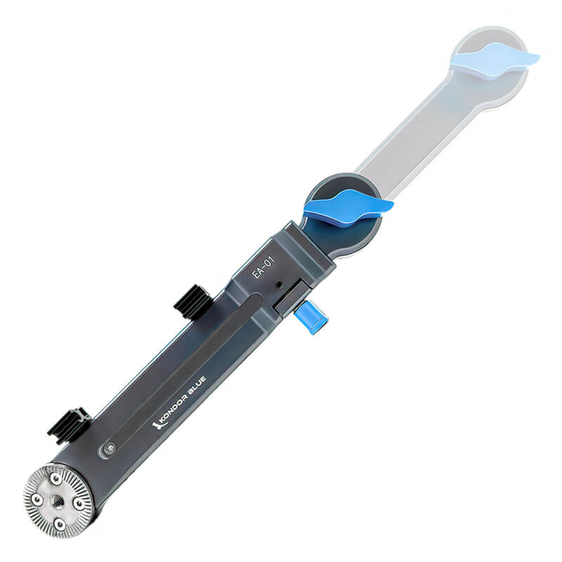 Kondor Blue Rosette Extension Arm Adjustable Length SET SPACE GREY or BLACK - KONEXARMSET