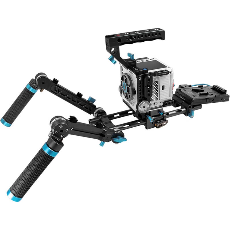 Kondor Blue RED Komodo Ultimate Rig BLACK V-MOUNT/GOLD-MOUNT - KONKOMUrigBK