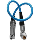 KONDOR BLUE 10-inch Ext LEMO 9 PIN to 3.5MM Right Angle Timecode Cable for KOMODO/RAPTOR - KONLEMO9P35RA