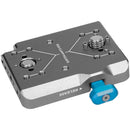 KONDOR BLUE Mini V-Mount Battery Plate SPACE GRAY - KONMVP
