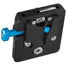 KONDOR BLUE Mini V-Mount Battery Plate BLACK - KONMVPBK